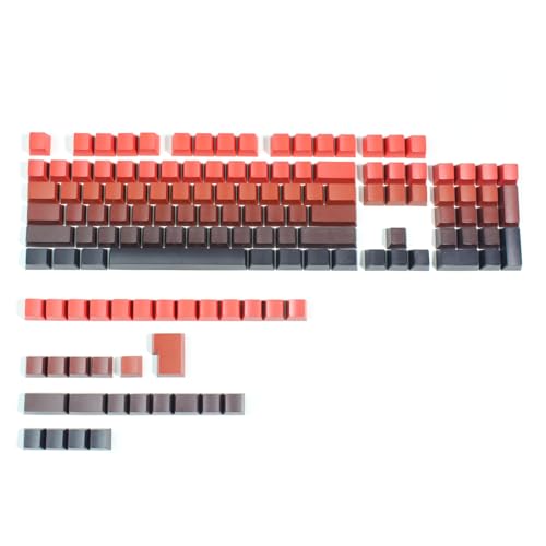 Gradienten-Tastenkappen bieten starke Verschleißfestigkeit, OEM-Tastenkappe zur Verbesserung der visuellen Attraktivität der Tastatur von LLINthy
