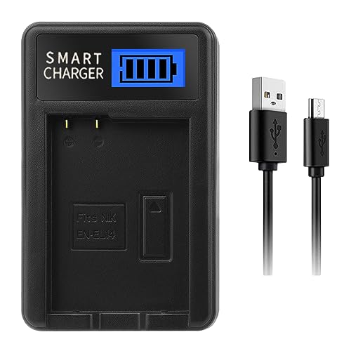LCD USB EN-EL14 Ersatz für P7000 P7100 D3200 D3300 D5100 D5200 P7700 P7800 D3100 Kameras Akkus LCD USB EN-EL14 Ersatz für P7000 P7100 D3200 D3300 D5100 D5200 P7700 P7800 D3100 Kameras Akkus von LLINthy