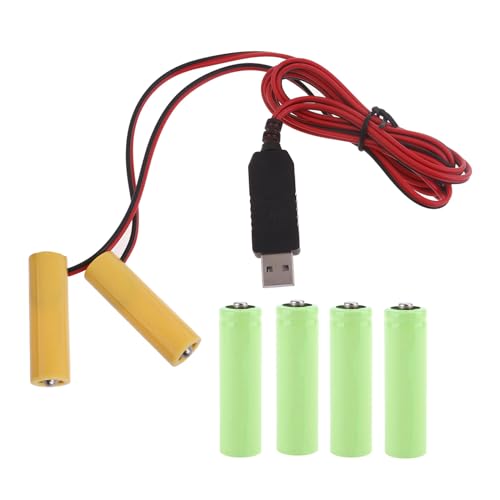 LLINthy 1 Set USB 5 V 2 A auf 4,5 V 1 A AA Batterie-Eliminierungskabel Batterie-Stromversorgungsadapterkabel für Türklingeln LLINthy 1 Set USB 5 V 2 A auf 4,5 V 1 A AA Batterie-Eliminierungskabel Batterie-Stromversorgungsadapterkabel für Türklingeln von LLINthy