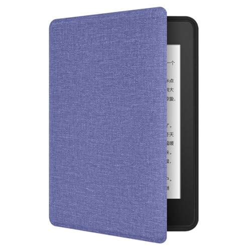 LLINthy 17,8 cm (7 Zoll) Schutzhülle mit Stoffstruktur für Papier, Weiß, 12. Generation 2024, bietet umfassenden Schutz vor Kratzern und Stürzen von LLINthy