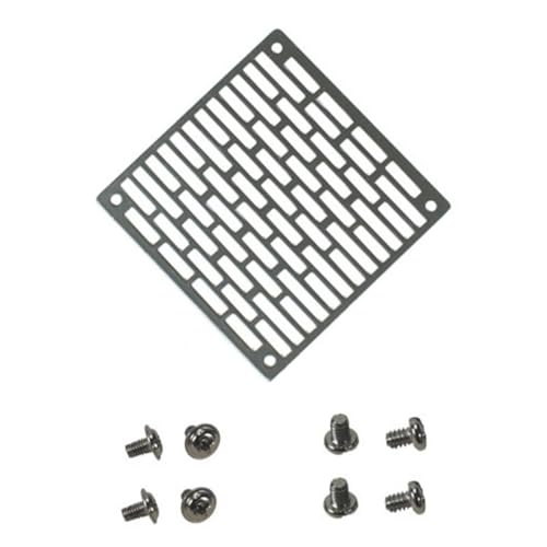 LLINthy Acryl-Lüfterabdeckungen, Heizkörper, dekorative Abdeckungen, Wasserkühlung, Zubehör, Flüssigkeitskühler für 12/24/36 cm Lüfter von LLINthy