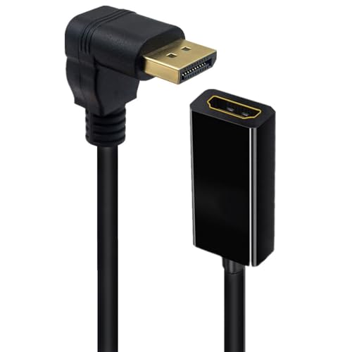 LLINthy DisplayPort-auf-HDTV-Adapter-Konverter, DisplayPort-Stecker auf HDTV-Buchse, Anschlusskabel für Computer-Konverter LLINthy DisplayPort-auf-HDTV-Adapter-Konverter, DisplayPort-Stecker auf HDTV-Buchse, Anschlusskabel für Computer-Konverter von LLINthy