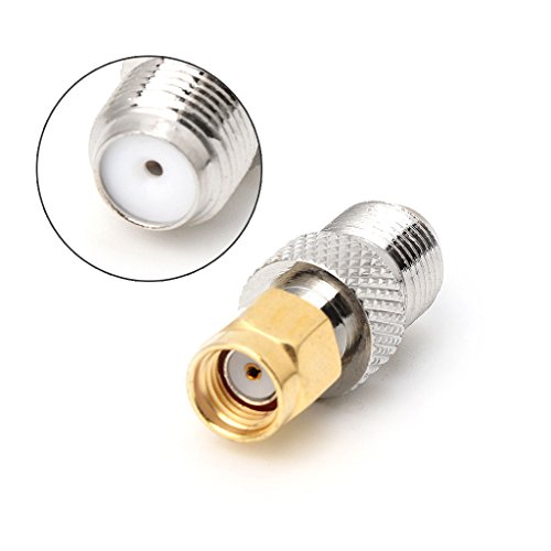 LLINthy F-Buchse auf SMA-Buchse, gerader RF-Koaxialadapter, F auf SMA-Stecker LLINthy F-Buchse auf SMA-Buchse, gerader RF-Koaxialadapter, F auf SMA-Stecker von LLINthy
