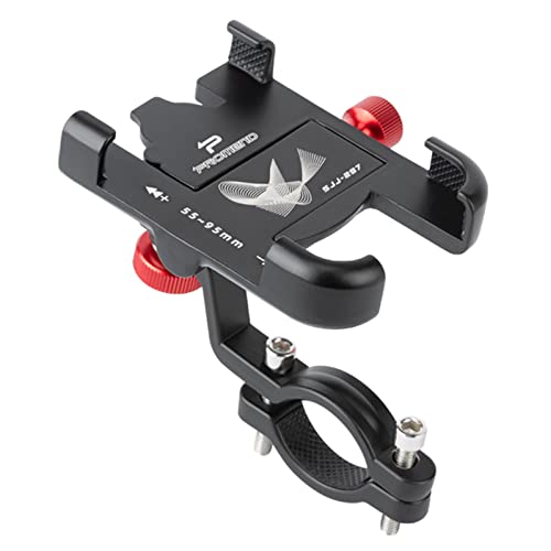 LLINthy Handyhalterung für Fahrräder aus Aluminiumlegierung, für Motorräder, Lenker, Handyhalterung für Elektro-Mountainbikes, Scooter, Dirt Bikes LLINthy Handyhalterung für Fahrräder aus Aluminiumlegierung, für Motorräder, Lenker, Handyhalterung für Elektro-Mountainbikes, Scooter, Dirt Bikes von LLINthy