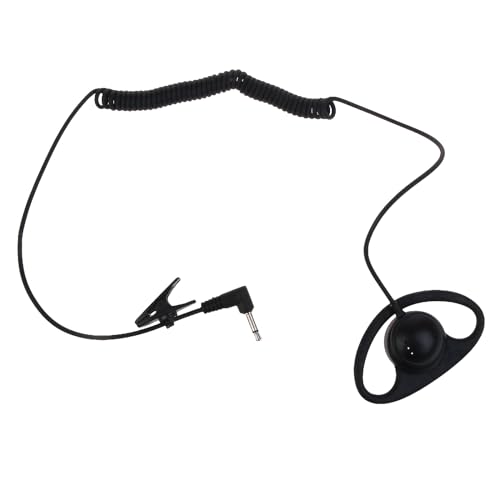 LLINthy Hochleistungs-Walkie-Talkie-Kopfhörer, 3,5-mm-Pin-Empfänger, einfacher Anschluss, 55 cm, für Walkie-Talkie von LLINthy