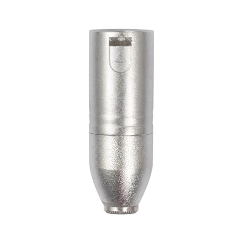 LLINthy Mikrofon-Adapter mit 3,5 mm auf 3-poligem Stecker zum Anschluss von Hörgeräten wie Recordern und Verstärkern LLINthy Mikrofon-Adapter mit 3,5 mm auf 3-poligem Stecker zum Anschluss von Hörgeräten wie Recordern und Verstärkern von LLINthy