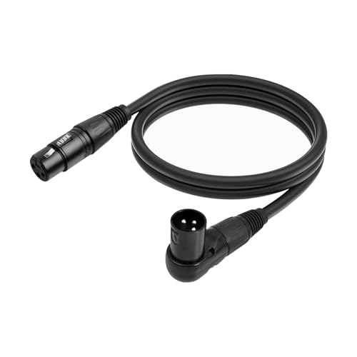 LLINthy Mikrofonkabel, 90° Stecker auf gerader Kopf, Buchse, rechtwinklig auf normale Adapterkabel, Drahtleitung LLINthy Mikrofonkabel, 90° Stecker auf gerader Kopf, Buchse, rechtwinklig auf normale Adapterkabel, Drahtleitung von LLINthy
