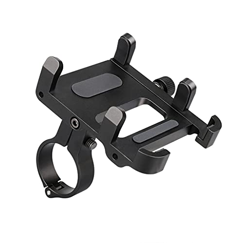 LLINthy Motorrad-Halterung, robust, Anti-Shake-Metall, passend für Handy, Schwarz LLINthy Motorrad-Halterung, robust, Anti-Shake-Metall, passend für Handy, Schwarz von LLINthy