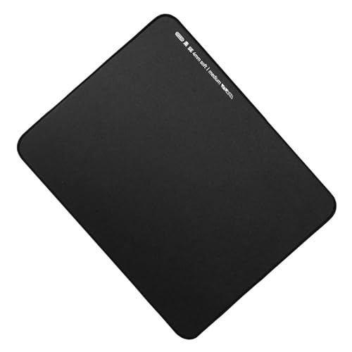 LLINthy Mousepad Esports Gaming-Matte, gummierte Textur, rutschfest, präzises Steuerungspad für reibungslose Bewegung, Schwarz von LLINthy