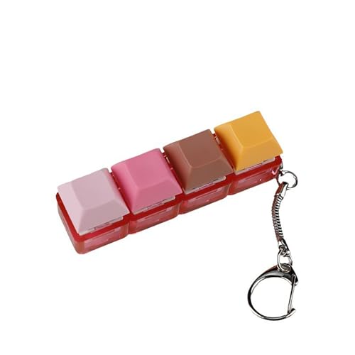 LLINthy Professioneller Tastatur-Tester für Erwachsene, Finger-Schlüsselanhänger, Tastenkappen, Tester, Spielzeug zum Stressabbau von LLINthy
