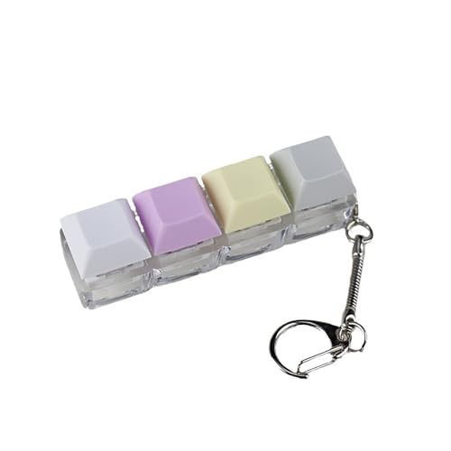 LLINthy Professioneller Tastatur-Tester für Erwachsene, Finger-Schlüsselanhänger, Tastenkappen, Tester, Spielzeug zum Stressabbau von LLINthy