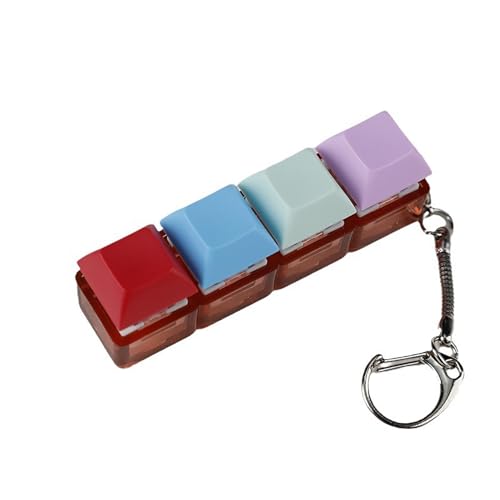 LLINthy Professioneller Tastatur-Tester für Erwachsene, Finger-Schlüsselanhänger, Tastenkappen, Tester, Spielzeug zum Stressabbau von LLINthy