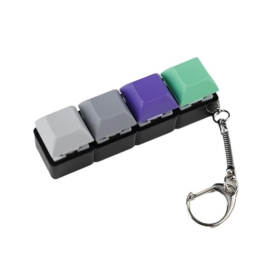 LLINthy Professioneller Tastatur-Tester für Erwachsene, Finger-Schlüsselanhänger, Tastenkappen, Tester, Spielzeug zum Stressabbau von LLINthy