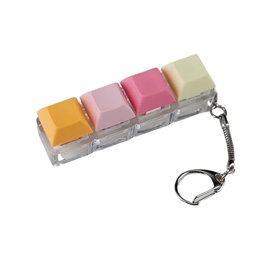 LLINthy Professioneller Tastatur-Tester für Erwachsene, Finger-Schlüsselanhänger, Tastenkappen, Tester, Spielzeug zum Stressabbau von LLINthy