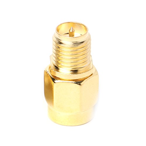 LLINthy SMA-Stecker auf RP-SMA-Stecker-Adapter, Koaxialstecker, gerader RF-Stecker LLINthy SMA-Stecker auf RP-SMA-Stecker-Adapter, Koaxialstecker, gerader RF-Stecker von LLINthy
