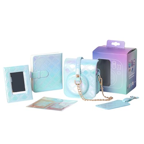 LLINthy Stilvolle Kameratasche für Kamera-Halterung, Schultertasche mit Foto-Display-Album und verstellbarem Schultergurt LLINthy Stilvolle Kameratasche für Kamera-Halterung, Schultertasche mit Foto-Display-Album und verstellbarem Schultergurt von LLINthy