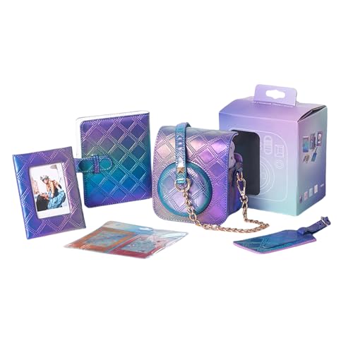 LLINthy Stilvolle Kameratasche für Kamera-Halterung, Schultertasche mit Foto-Display-Album und verstellbarem Schultergurt LLINthy Stilvolle Kameratasche für Kamera-Halterung, Schultertasche mit Foto-Display-Album und verstellbarem Schultergurt von LLINthy