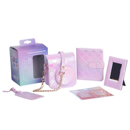 LLINthy Stilvolle Kameratasche für Kamera-Halterung, Schultertasche mit Foto-Display-Album und verstellbarem Schultergurt LLINthy Stilvolle Kameratasche für Kamera-Halterung, Schultertasche mit Foto-Display-Album und verstellbarem Schultergurt von LLINthy