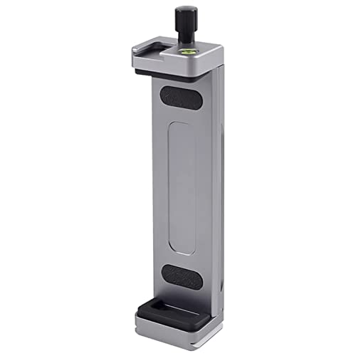 LLINthy Tablet-Halterung aus Metall für Stativhalterung, 6,35 mm (1/4 Zoll) Schraube, Acra-Standard-Halterung, Handy-Klemmhalter, Stabilisator-Adapter von LLINthy