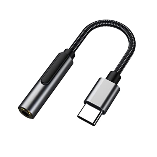 LLINthy USB Typ C auf 3,5 mm Adapter zum Anschluss von Handys Typ C Kabelkonverter für Adap von LLINthy