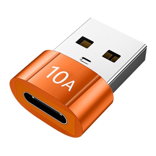 LLINthy USB auf USB C Umwandlungseinheiten, effiziente Stromübertragung, USB auf USB C Adapter für Wearables und Kfz-Netzteil LLINthy USB auf USB C Umwandlungseinheiten, effiziente Stromübertragung, USB auf USB C Adapter für Wearables und Kfz-Netzteil von LLINthy