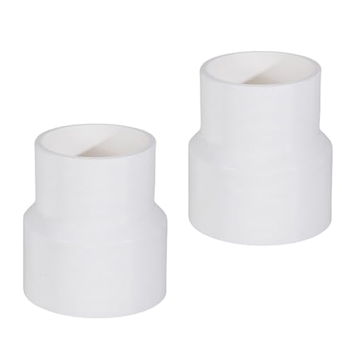 LLINthy Verstellbare PVC-Reduzierstücke für 50-mm-Gebläse-Lüfter, Anschlüsse an kleinere Rohre mit Leichtigkeit LLINthy Verstellbare PVC-Reduzierstücke für 50-mm-Gebläse-Lüfter, Anschlüsse an kleinere Rohre mit Leichtigkeit von LLINthy
