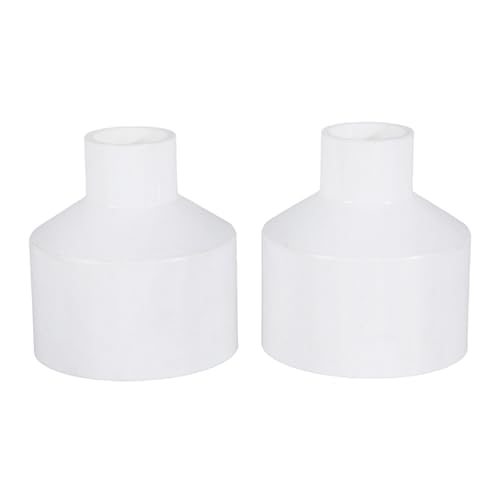 LLINthy Verstellbare PVC-Reduzierstücke für 50-mm-Gebläse-Lüfter, Anschlüsse an kleinere Rohre mit Leichtigkeit LLINthy Verstellbare PVC-Reduzierstücke für 50-mm-Gebläse-Lüfter, Anschlüsse an kleinere Rohre mit Leichtigkeit von LLINthy