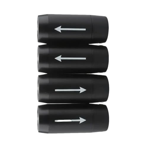 LLINthy Y-Splitter für Lautsprechersysteme, Aluminium, HiFi-Lautsprecher, Y-Splitter, 1 zu 2 Lautsprecher, 4 Stück LLINthy Y-Splitter für Lautsprechersysteme, Aluminium, HiFi-Lautsprecher, Y-Splitter, 1 zu 2 Lautsprecher, 4 Stück von LLINthy