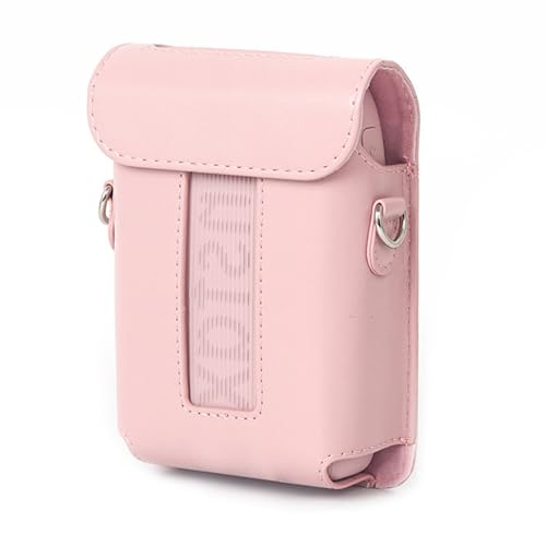 Passgenaue Schutztaschen für Drucker, PU-Leder mit weicher Innenhülle, Crossbody-Druckerträger von LLINthy