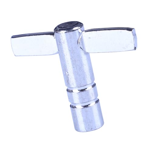 Schlagzeug-Stimmschlüssel, Einstellschlüssel, Metall, T-förmiger Einstellschlüssel, Percussion-Instrument, Zubehör, Werkzeug, langlebig Schlagzeug-Stimmschlüssel, Einstellschlüssel, Metall, T-förmiger Einstellschlüssel, Percussion-Instrument, Zubehör, Werkzeug, langlebig von LLINthy