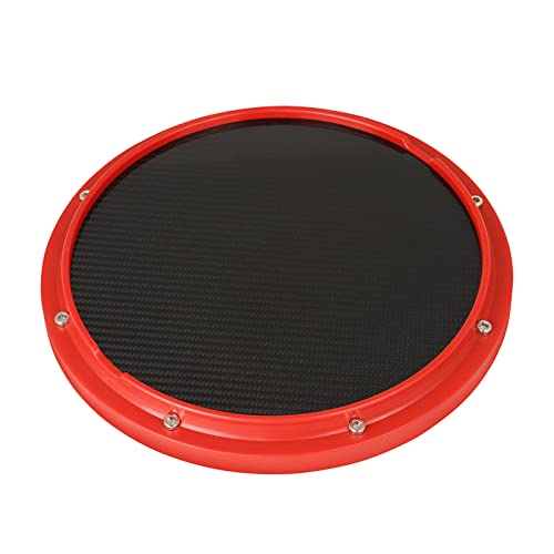 Schlagzeug-Übungspad mit echtem Schlagzeuggefühl, 30,5 cm, Karbonfaser, Percussion-Pad für Reisen, leises Spielen Schlagzeug-Übungspad mit echtem Schlagzeuggefühl, 30,5 cm, Karbonfaser, Percussion-Pad für Reisen, leises Spielen von LLINthy