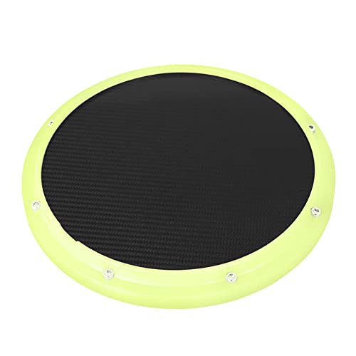 Schlagzeug-Übungspad mit echtem Schlagzeuggefühl, 30,5 cm, Karbonfaser, Percussion-Pad für Reisen, leises Spielen von LLINthy