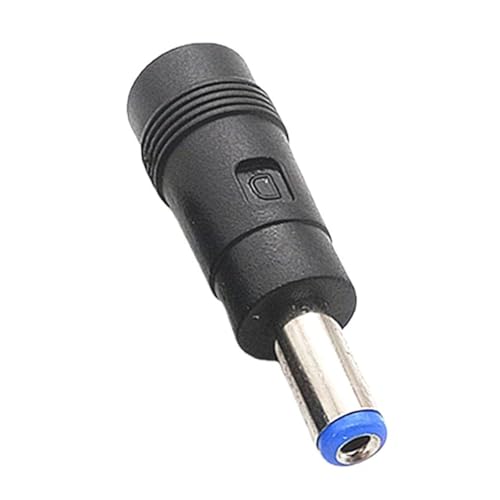 Schwarzer Ladeadapter, Netzteil-Adapter DC5521 auf DC5521, Umwandlungskopf, Buchse auf Stecker, Konverter Schwarzer Ladeadapter, Netzteil-Adapter DC5521 auf DC5521, Umwandlungskopf, Buchse auf Stecker, Konverter von LLINthy