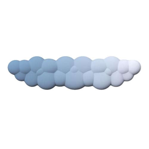 Wolkenförmige Handgelenkauflage, bunt, PU, weicher Memory-Schaum, Matte für Gaming-Mauspad Wolkenförmige Handgelenkauflage, bunt, PU, weicher Memory-Schaum, Matte für Gaming-Mauspad von LLINthy