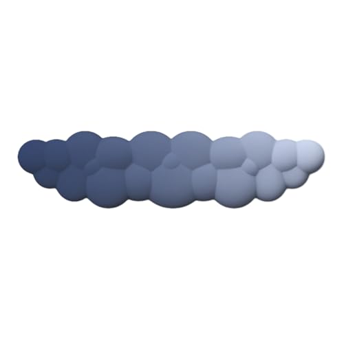 Wolkenförmige Handgelenkauflage, bunt, PU, weicher Memory-Schaum, Matte für Gaming-Mauspad Wolkenförmige Handgelenkauflage, bunt, PU, weicher Memory-Schaum, Matte für Gaming-Mauspad von LLINthy