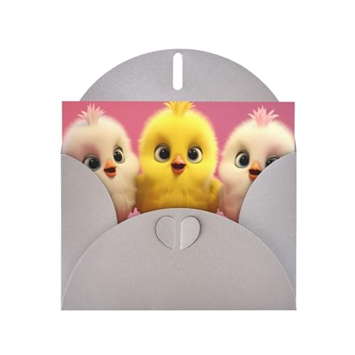 LLKGOT Dumb Chick Bilder-Grußkarte – Premium-Perlglanz-Papier, doppelseitiges Perlmutt-Design LLKGOT Dumb Chick Bilder-Grußkarte – Premium-Perlglanz-Papier, doppelseitiges Perlmutt-Design von LLKGOT