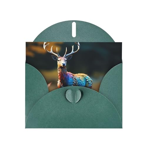 LLKGOT Elchbild-Grußkarte – Premium-Perlglanz-Papier, doppelseitiges Perlglanz-Design LLKGOT Elchbild-Grußkarte – Premium-Perlglanz-Papier, doppelseitiges Perlglanz-Design von LLKGOT