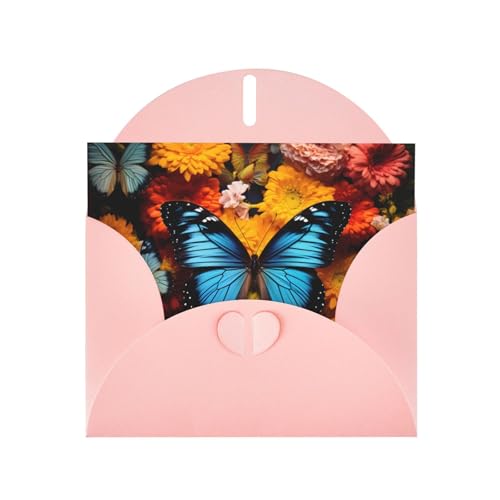 LLKGOT Exquisite Schmetterlingsbild-Grußkarte – Premium-Perlglanz-Papier, doppelseitiges Perlmutt-Design LLKGOT Exquisite Schmetterlingsbild-Grußkarte – Premium-Perlglanz-Papier, doppelseitiges Perlmutt-Design von LLKGOT