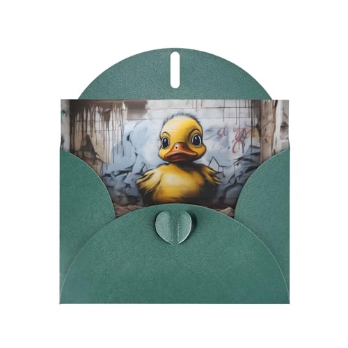 LLKGOT Grußkarte mit Entenkritzelbild, Premium-Perlglanz-Papier, doppelseitig, Perlen-Effekt-Design LLKGOT Grußkarte mit Entenkritzelbild, Premium-Perlglanz-Papier, doppelseitig, Perlen-Effekt-Design von LLKGOT