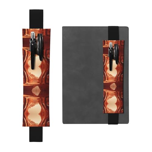 LLKGOT Leder-Stifthalter, Lesezeichen, Dünenbau, Druck für Hardcover-Tagebücher, Tagebücher, Planer, verstellbarer Riemen LLKGOT Leder-Stifthalter, Lesezeichen, Dünenbau, Druck für Hardcover-Tagebücher, Tagebücher, Planer, verstellbarer Riemen von LLKGOT