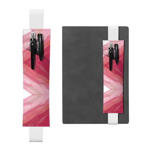 LLKGOT Leder-Stifthalter, Lesezeichen, Farbverlaufsdruck, für Hardcover-Tagebücher, Tagebücher, Planer, verstellbarer Riemen LLKGOT Leder-Stifthalter, Lesezeichen, Farbverlaufsdruck, für Hardcover-Tagebücher, Tagebücher, Planer, verstellbarer Riemen von LLKGOT