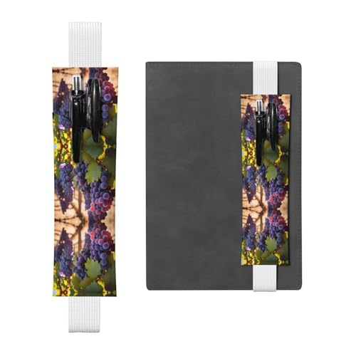 LLKGOT Leder-Stifthalter, Lesezeichen, Wüstentrauben-Druck, für Hardcover-Tagebücher, Tagebücher, Planer, verstellbarer Riemen LLKGOT Leder-Stifthalter, Lesezeichen, Wüstentrauben-Druck, für Hardcover-Tagebücher, Tagebücher, Planer, verstellbarer Riemen von LLKGOT