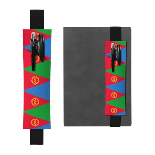 LLKGOT Leder-Stifthalter, Lesezeichen, eritreische Flagge, Druck für Hardcover-Zeitschriften, Tagebücher, Planer, verstellbarer Riemen LLKGOT Leder-Stifthalter, Lesezeichen, eritreische Flagge, Druck für Hardcover-Zeitschriften, Tagebücher, Planer, verstellbarer Riemen von LLKGOT