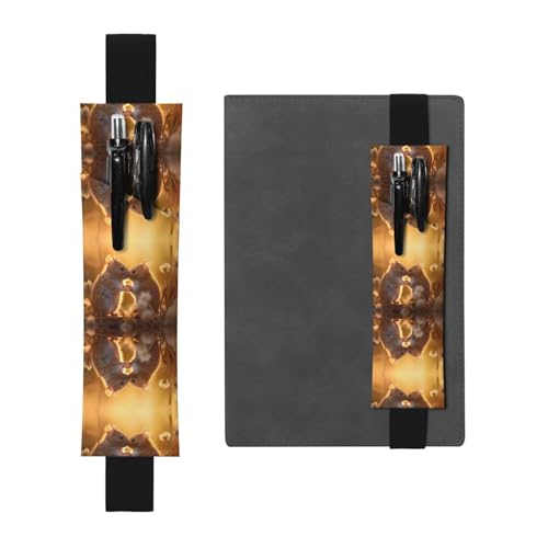 LLKGOT Leder-Stifthalter, Lesezeichen, verliebte Ratten, bedruckt, für Hardcover-Tagebücher, Tagebücher, Planer, verstellbarer Riemen LLKGOT Leder-Stifthalter, Lesezeichen, verliebte Ratten, bedruckt, für Hardcover-Tagebücher, Tagebücher, Planer, verstellbarer Riemen von LLKGOT