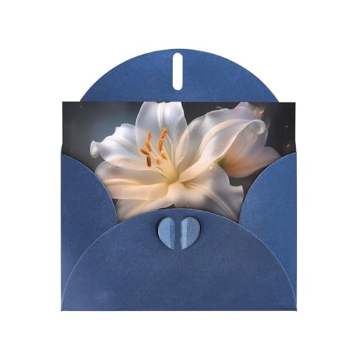 LLKGOT Magische Lilienbild-Grußkarte – Premium-Perlglanz-Papier, doppelseitiges Perlglanz-Design LLKGOT Magische Lilienbild-Grußkarte – Premium-Perlglanz-Papier, doppelseitiges Perlglanz-Design von LLKGOT