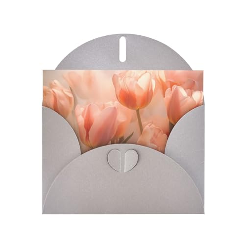 LLKGOT Magische Tulpen Bilder-Grußkarte – Premium-Perlglanz-Papier, doppelseitiges Perlmutt-Design LLKGOT Magische Tulpen Bilder-Grußkarte – Premium-Perlglanz-Papier, doppelseitiges Perlmutt-Design von LLKGOT