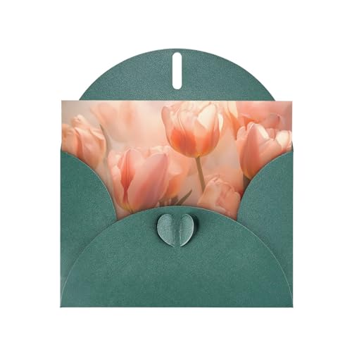 LLKGOT Magische Tulpen Bilder-Grußkarte – Premium-Perlglanz-Papier, doppelseitiges Perlmutt-Design LLKGOT Magische Tulpen Bilder-Grußkarte – Premium-Perlglanz-Papier, doppelseitiges Perlmutt-Design von LLKGOT