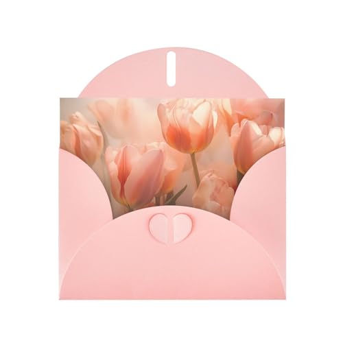 LLKGOT Magische Tulpen Bilder-Grußkarte – Premium-Perlglanz-Papier, doppelseitiges Perlmutt-Design LLKGOT Magische Tulpen Bilder-Grußkarte – Premium-Perlglanz-Papier, doppelseitiges Perlmutt-Design von LLKGOT