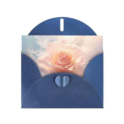 LLKGOT Magische weiße Rosen Bilder-Grußkarte – Premium-Perlglanz-Papier, doppelseitiges Perlmutt-Design LLKGOT Magische weiße Rosen Bilder-Grußkarte – Premium-Perlglanz-Papier, doppelseitiges Perlmutt-Design von LLKGOT