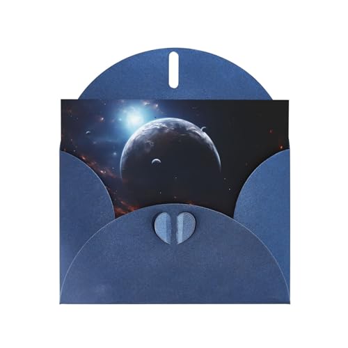 LLKGOT Magnificent Planet Bilder-Grußkarte – Premium-Perlglanz-Papier, doppelseitiges Perlmutt-Design LLKGOT Magnificent Planet Bilder-Grußkarte – Premium-Perlglanz-Papier, doppelseitiges Perlmutt-Design von LLKGOT